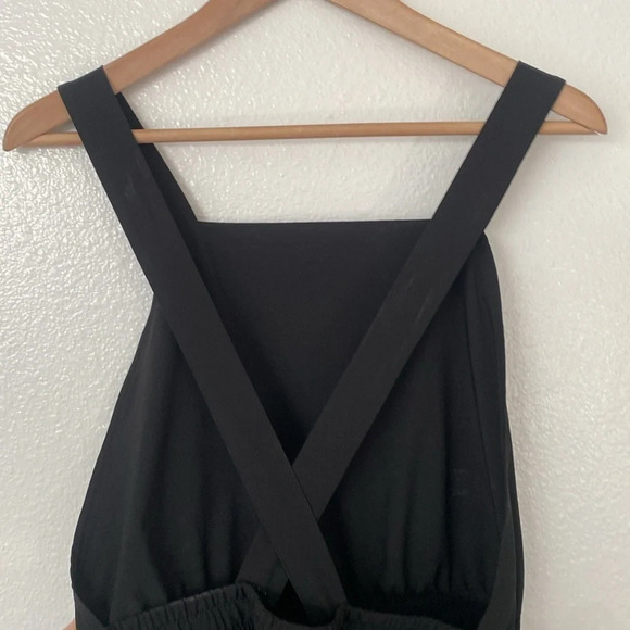 Albion XS Tall Black Classic Overall Jumpsuit - Picture 13 of 16